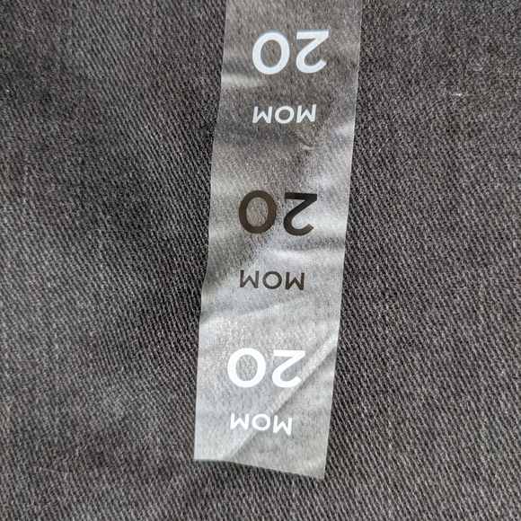 Black Grunge Mom Jeans Plus Size Stretch size 20 - Picture 4 of 6